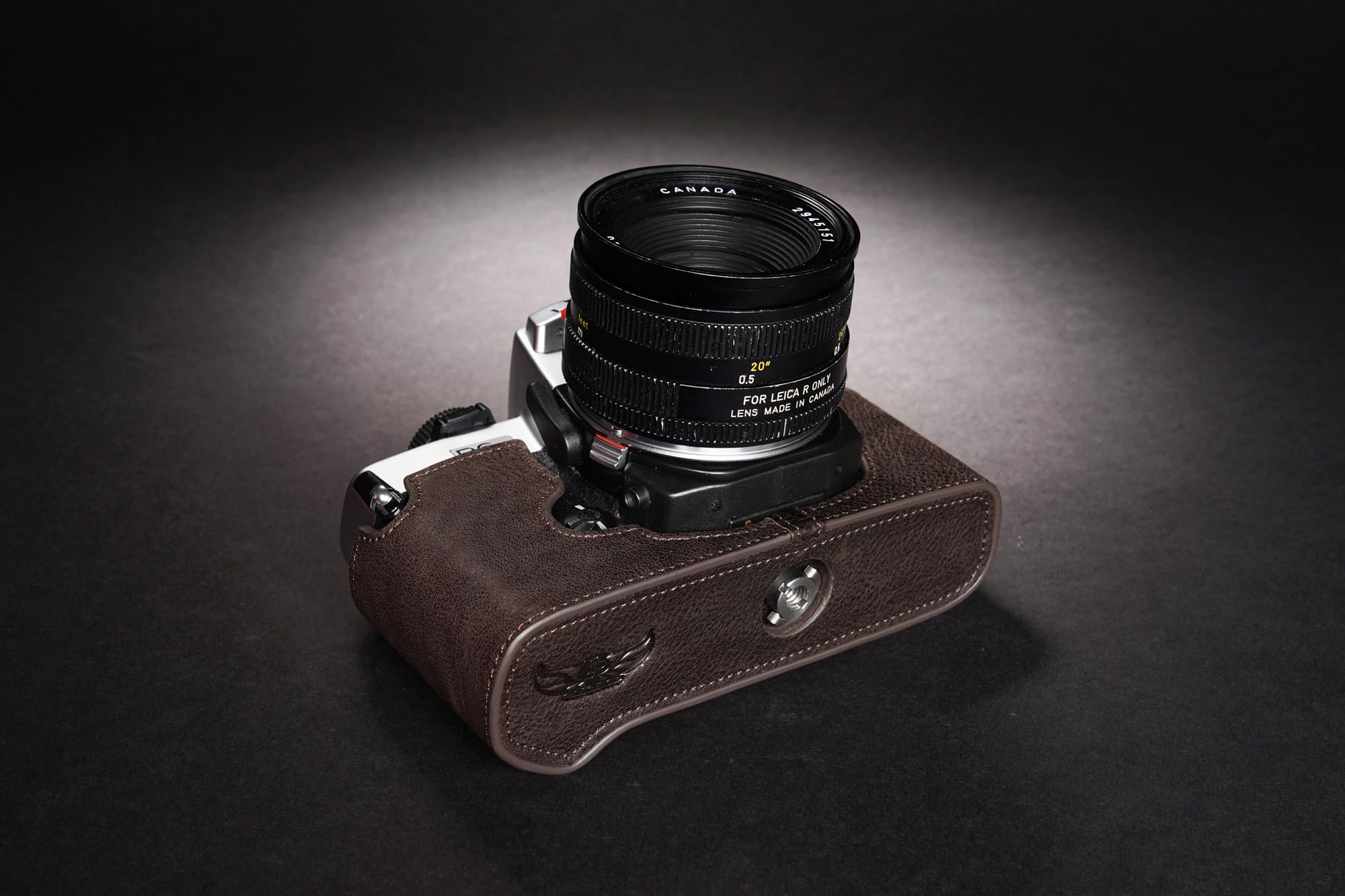 本革カメラケース LEICA ライカ R6.2/R6用 イタリア製本革 本革カメラケース LEICA ライカ R6.2/R6用 イタリア製本革